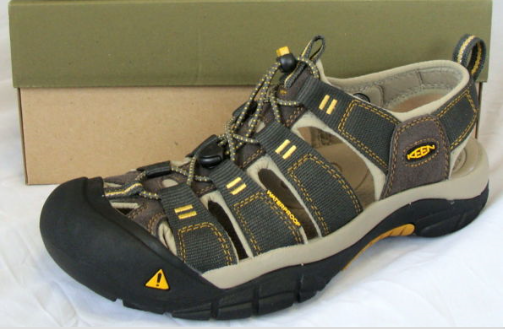 keen newport h2 raven aluminum